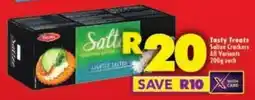 Shoprite Tasty Treats Saltee Crackers All Variants offer