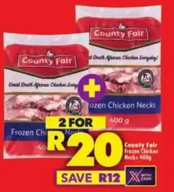 Shoprite County Fair Frozen Chicken Necks offer
