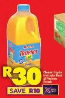 Shoprite Clover Tropika Fruit Juice Blend All Variants offer