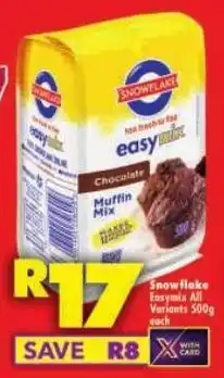Shoprite Snowflake Easymix All Variants offer