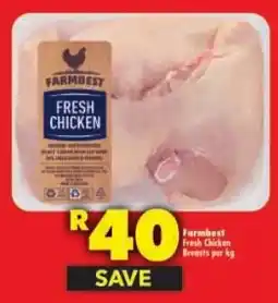 Shoprite Farmbest Fresh Chicken Breasts offer