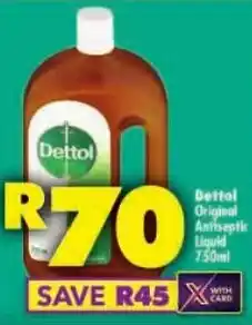 Shoprite Dettol Original Antiseptic Liquid offer