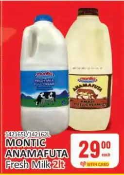 KitKat Cash and Carry MONTIC ANAMAFUTA Fresh Milk 2lt offer