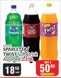 KitKat Cash and Carry SPARLETTA/TWIST SOFT DRINK offer