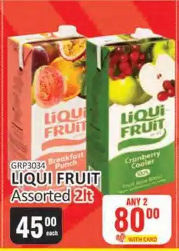 KitKat Cash and Carry LIQUI FRUIT Assorted 2lt offer