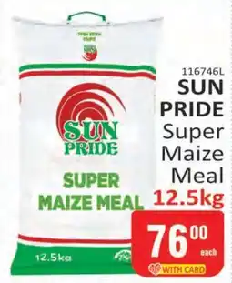 KitKat Cash and Carry SUN PRIDE Super Maize Meal 12.5kg offer
