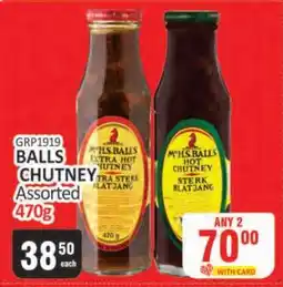 KitKat Cash and Carry BALLS CHUTNEY Assorted 470g offer
