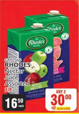 KitKat Cash and Carry RHODES Nectar Juice Assorted 1lt offer