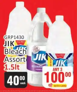 KitKat Cash and Carry JIK Bleach Assort 1.5lt offer