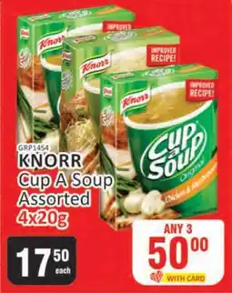 KitKat Cash and Carry KNORR Cup-A-Soup Assorted offer