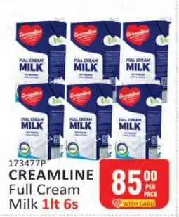 KitKat Cash and Carry CREAMLINE Full Cream Milk 1lt 6s offer
