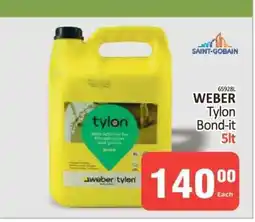 KitKat Cash and Carry WEBER Tylon Bond-it 5lt offer