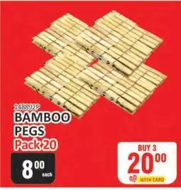 KitKat Cash and Carry BAMBOO Pegs Pack 20 offer