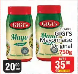 KitKat Cash and Carry GIGI'S Mayonnaise Original offer