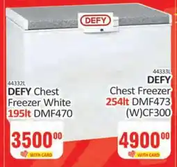 KitKat Cash and Carry DEFY Chest Freezer White 195lt DMF470 offer