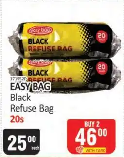 KitKat Cash and Carry EASY BAG Black Refuse Bag 20s offer