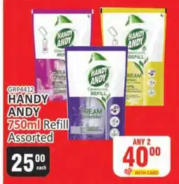 KitKat Cash and Carry HANDY ANDY 750ml Refill Assorted offer