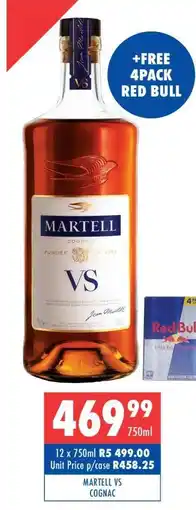 Ultra Liquors MARTELL VS offer