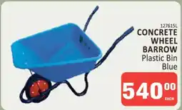 KitKat Cash and Carry CONCRETE WHEEL BARROW offer