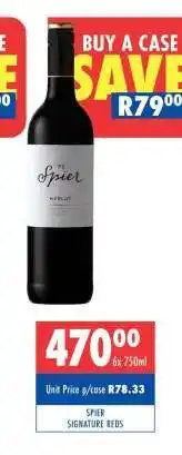 Ultra Liquors Spier offer