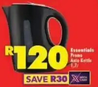 Shoprite Essentials Prime Auto Kettle offer