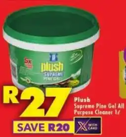 Shoprite Plush Supreme Pine Gel All Purpose Cleaner offer