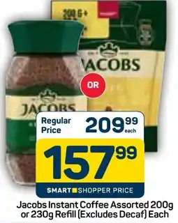 Pick n Pay Jacobs Instant Coffee Assorted or Refill offer
