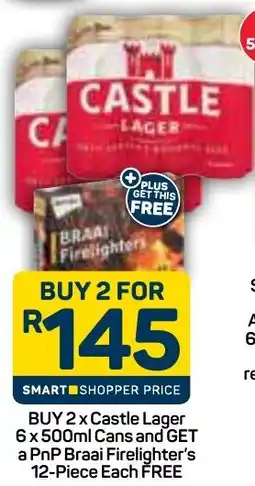Pick n Pay Castle Lager Cans offer