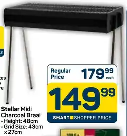 Pick n Pay Stellar Midi Charcoal Braai offer