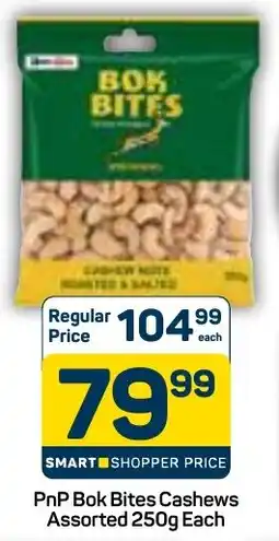Pick n Pay PnP Bok Bites Cashews Assorted offer