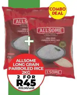 1UP Allsome long grain parboiled rice offer