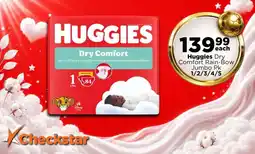 Check Star Huggies Dry Comfort Rain-Bow Jumbo Pack offer