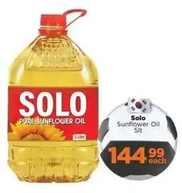 Check Star Solo Sunflower Oil offer