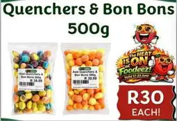 Foodeez Quenchers & Bon Bons offer