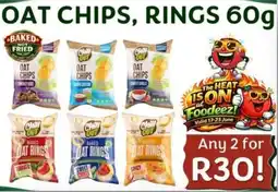 Foodeez Oat Chips, Rings offer
