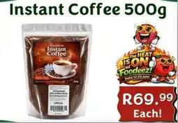Foodeez Instant Coffee offer