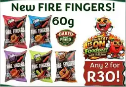 Foodeez New Fire Fingers offer