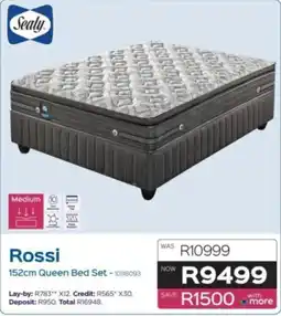 Sleepmasters Sealy Rossi 152cm Queen Bed Set offer