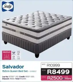 Sleepmasters Sealy Salvador 152cm Queen Bed Set offer