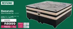 Sleepmasters Restonic Bazaruto 183cm King Bed Set offer