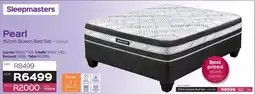 Sleepmasters Sleepmasters Pearl 152cm Queen Bed Set offer