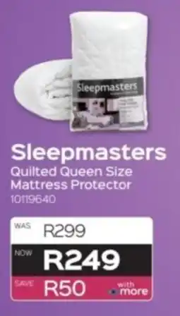 Sleepmasters Sleepmasters Quilted Queen Size Mattress Protector offer