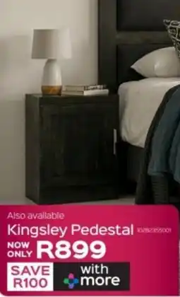 Sleepmasters Steel&Rose Kingsley Pedestal offer