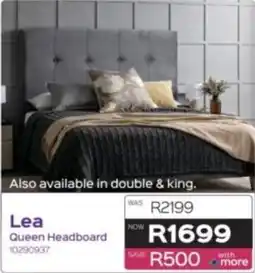 Sleepmasters Lea Queen Headboard offer