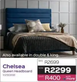 Sleepmasters Chelsea Queen Headboard offer