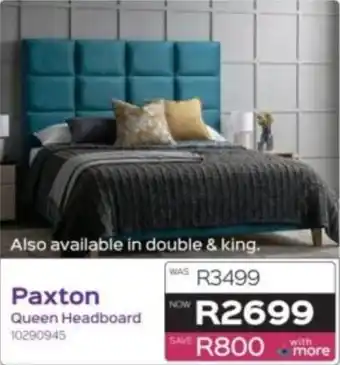 Sleepmasters Paxton Queen Headboard offer