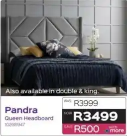 Sleepmasters Pandra Queen Headboard offer