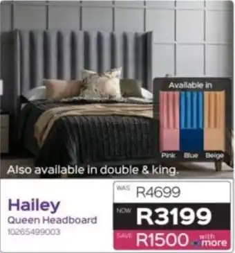 Sleepmasters Hailey Queen Headboard offer