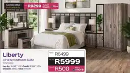 Sleepmasters Liberty Bedroom Suite offer