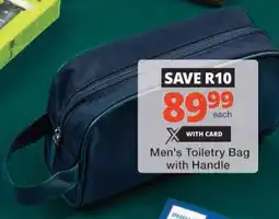 Checkers Hyper Men's Toiletry Bag with Handle offer